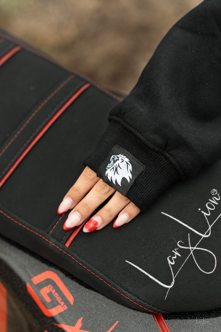 LARS LION - OVERSIZED GOLD ZIP HOODIE LIMITED EDITION