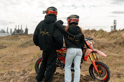 LARS LION - OVERSIZED GOLD ZIP HOODIE LIMITED EDITION